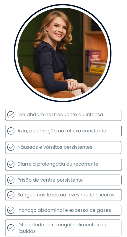 Sintomas para procurar um gastroenterologista